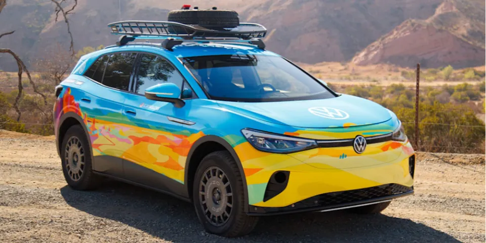 VW ID.4 2021 года получит несколько серьезных обновлений для участия в ралли Rebelle