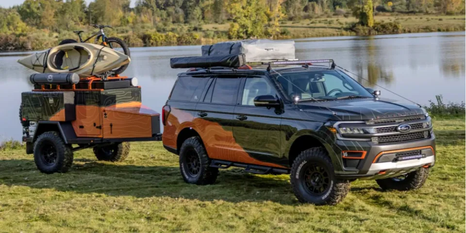 Концепт Ford Expedition Timberline Off-Grid - это полноценный внедорожник