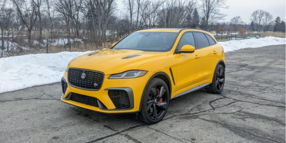 Дорожный тест 2022 Jaguar F-Pace SVR | Наслаждайтесь внедорожником hot-rod, пока он существует