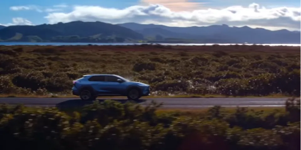 Subaru Solterra EV наконец-то получила видео