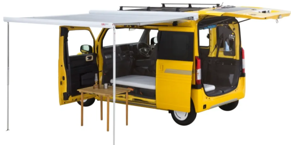 Концепт кемпера Honda N-Van предназначен для тех, кто путешествует в одиночку по Японии