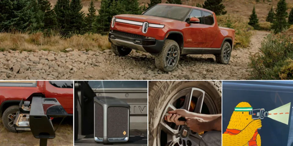 9 крутых особенностей электрического пикапа 2022 Rivian R1T