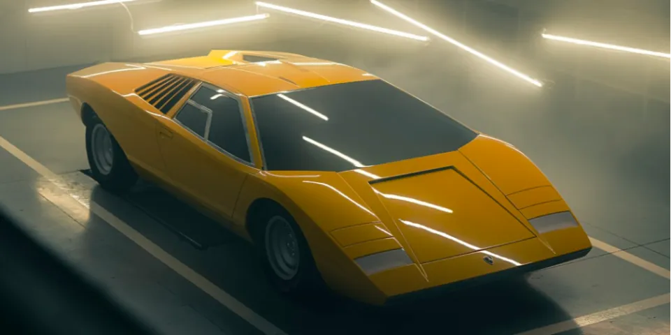 1971 Lamborghini Countach LP прототип 500 вновь живет
