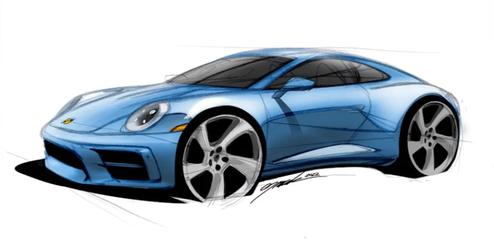 Porsche и Pixar объединились для создания 911, вдохновленного Салли