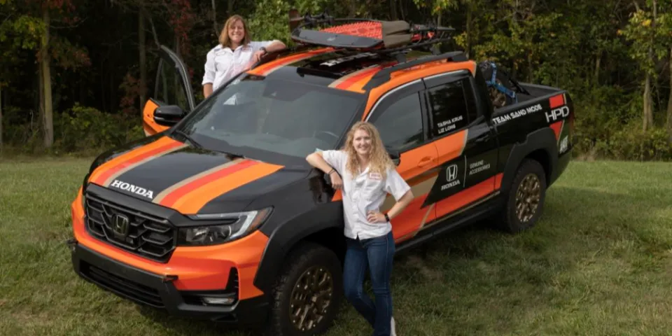 Инженеры Honda будут участвовать в ралли Rebelle на автомобиле Ridgeline