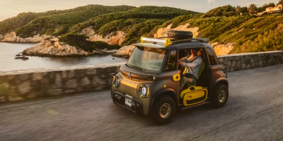 Концепт Citroen My Ami Buggy выглядит как идеальный пляжный автомобиль