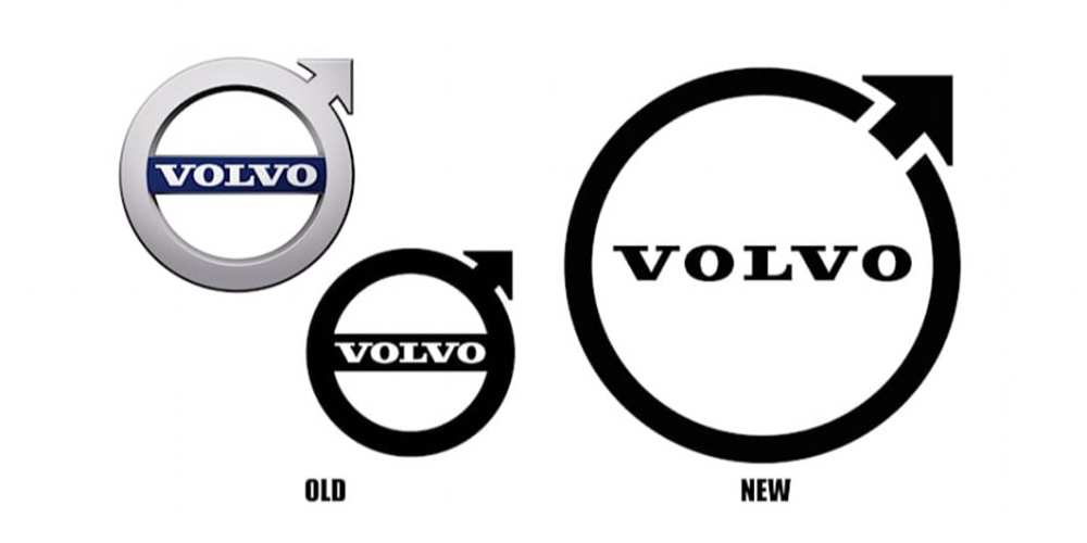 Volvo меняет логотип Iron Mark, чтобы соответствовать времени