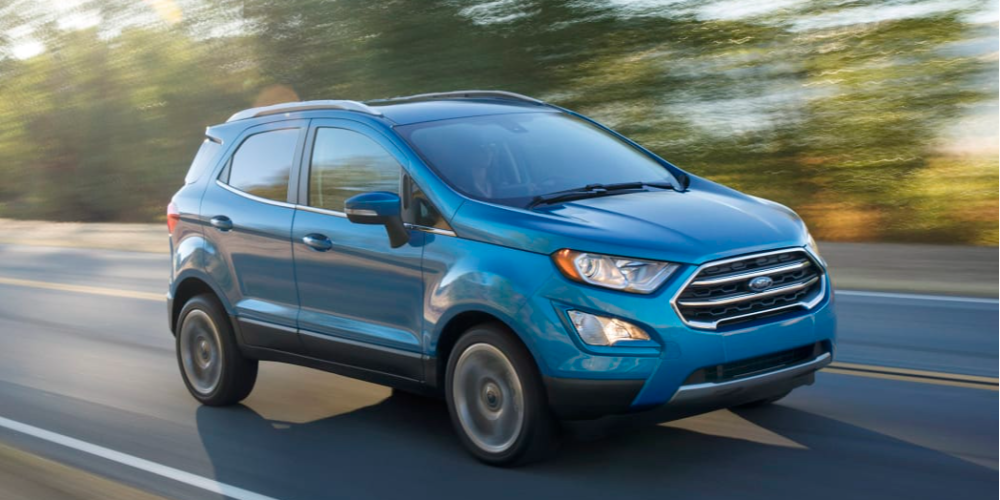 Ford EcoSport 2022 года получит опциональный 2,0-литровый двигатель в стандартной комплектации