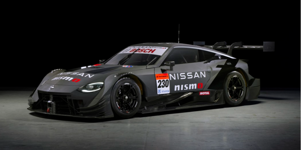 Гоночный автомобиль Nissan Z GT500 готов к участию в японской серии Super GT