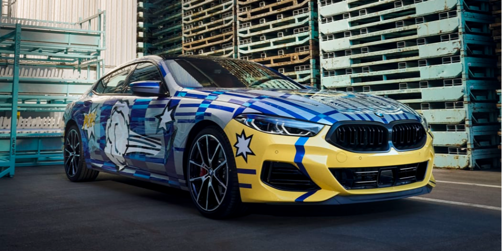 BMW и Джефф Кунс создают ограниченную серию арт-каров 8 Series