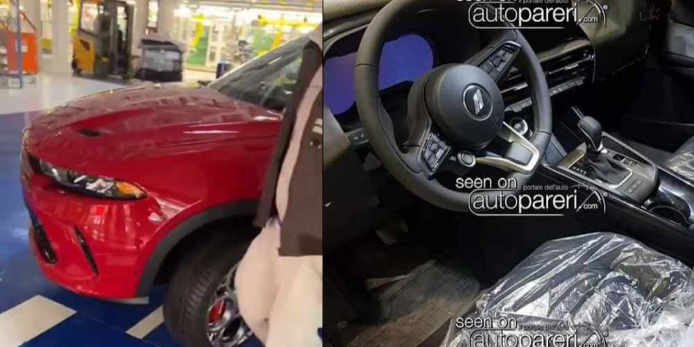 Dodge Hornet предположительно запечатлен внутри завода Alfa Romeo Tonale