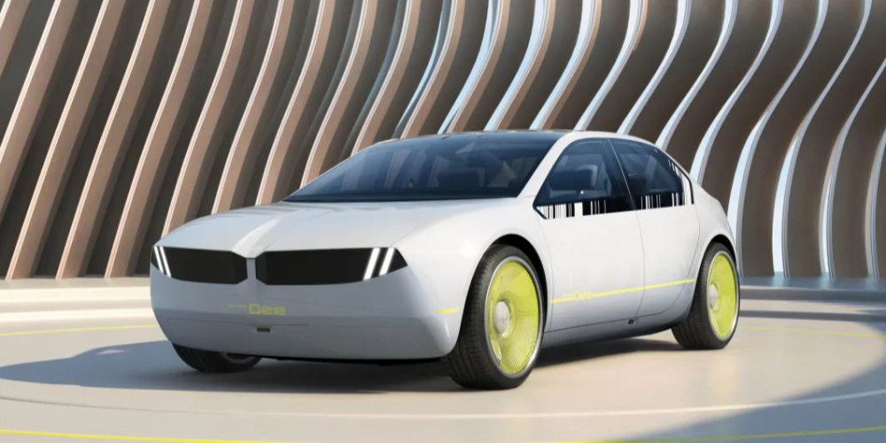 BMW i Vision Dee представляет новые цифровые миры, меняет цвета как хамелеон